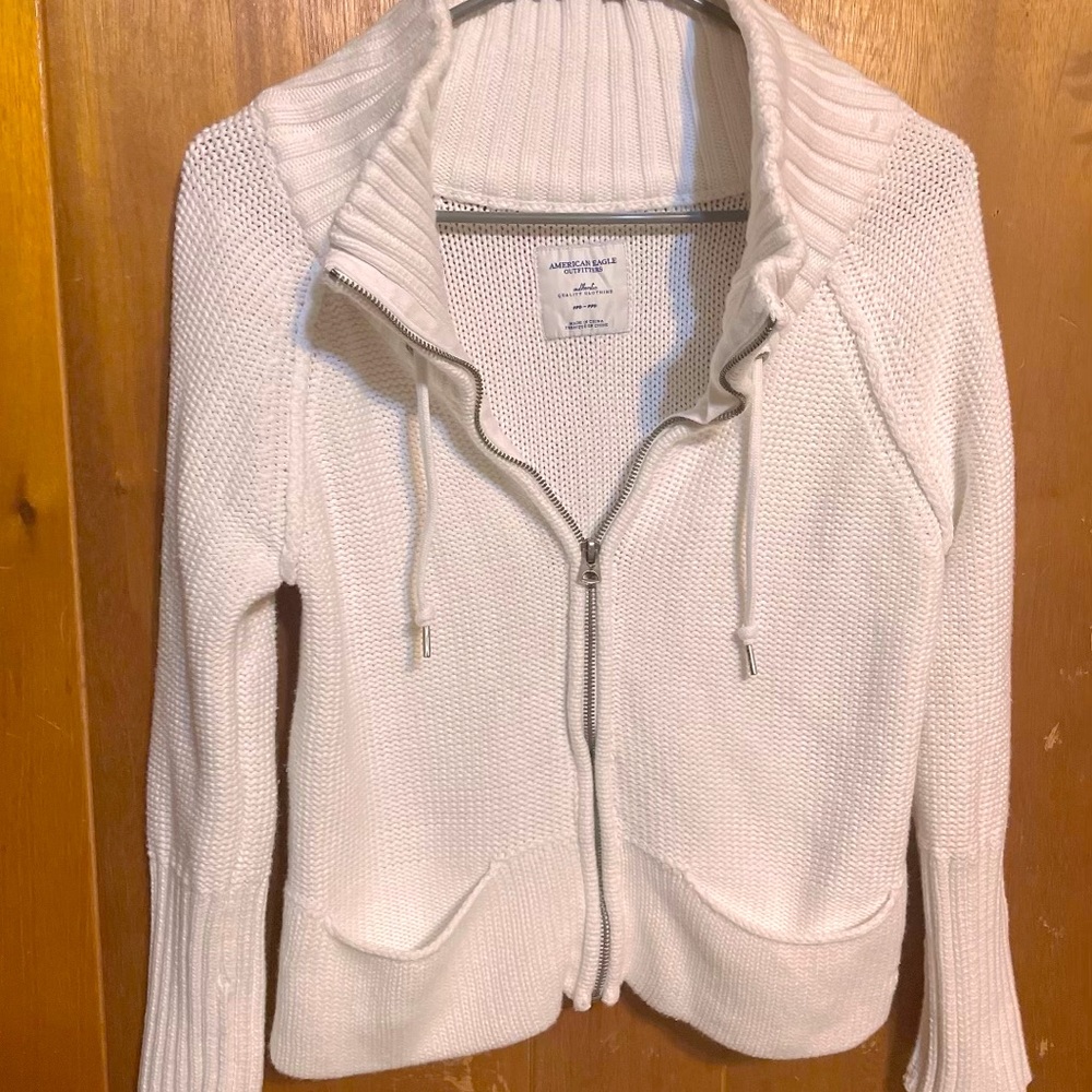 American eagle, white wool woman jacket Size m-m